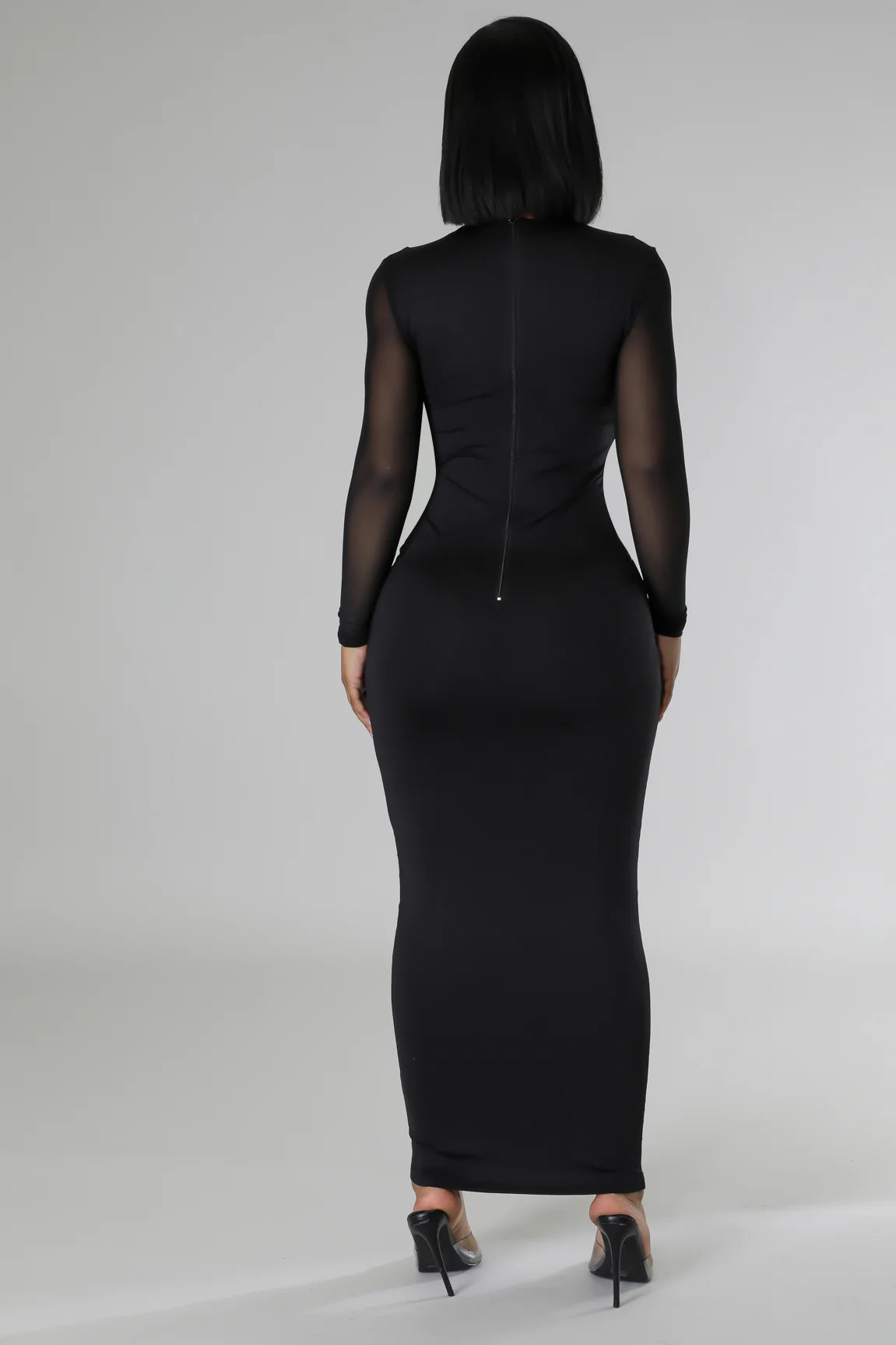 Mariella Mesh Cut Out Dress