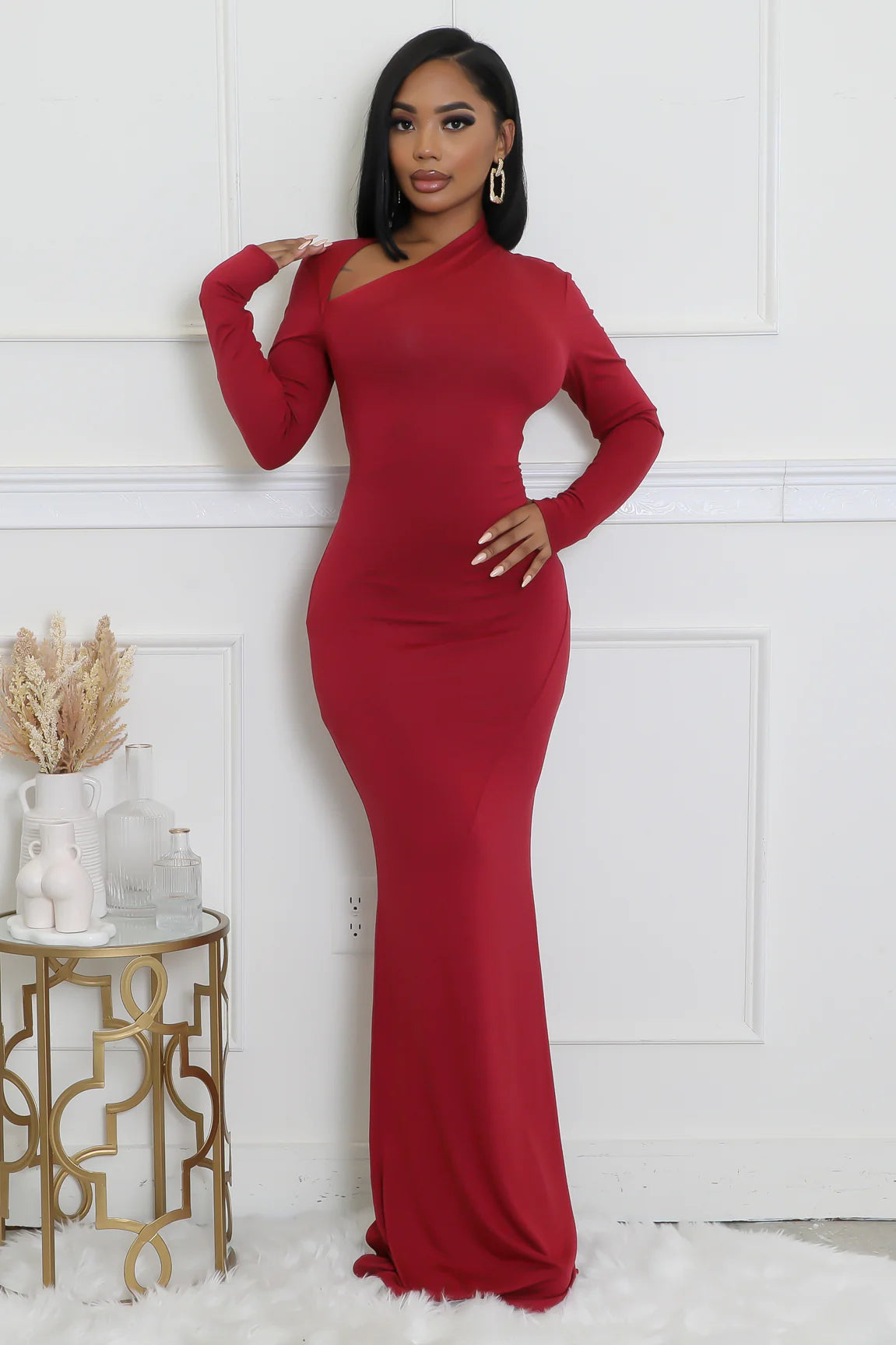 Maryline Heart Gown Dress