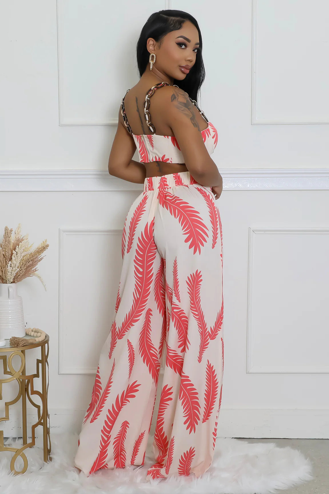 Baileyna Wide leg Pant Set