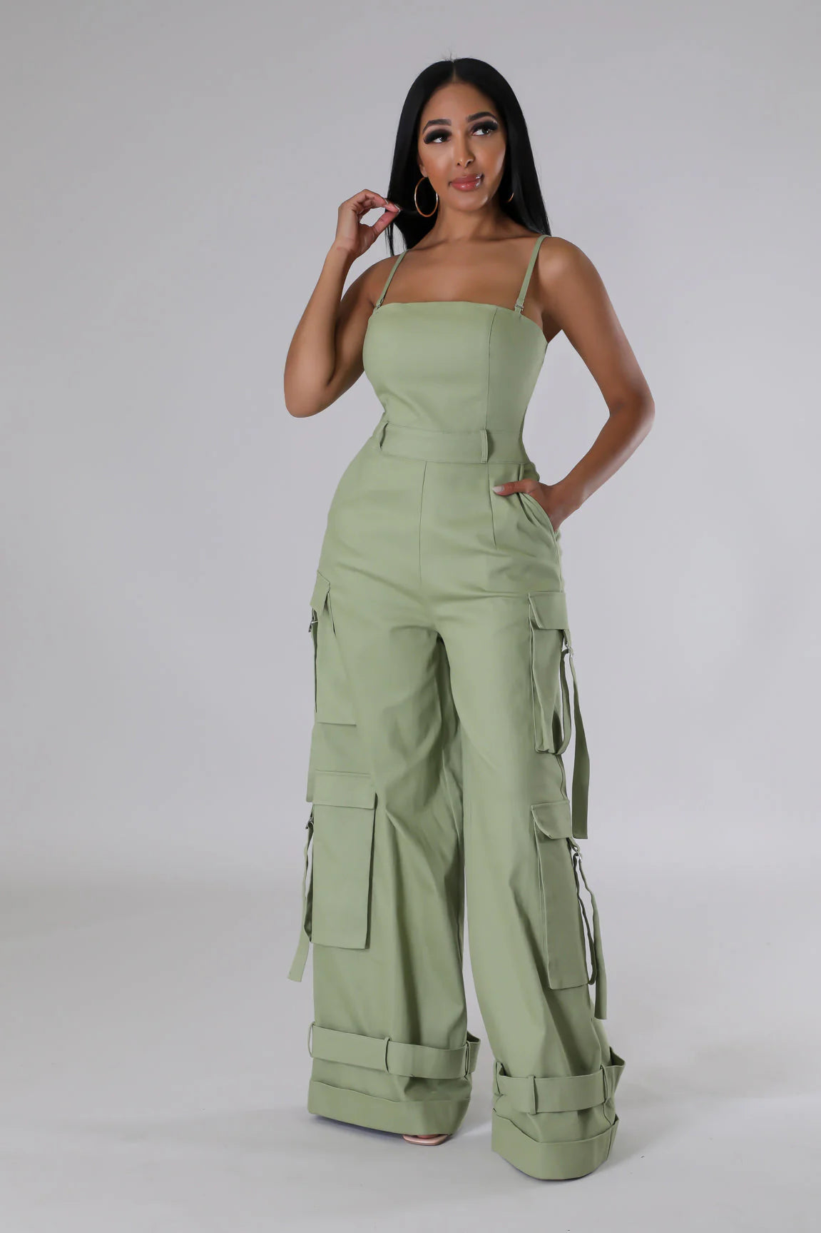 Stop Break Wide Leg Jumpsuit