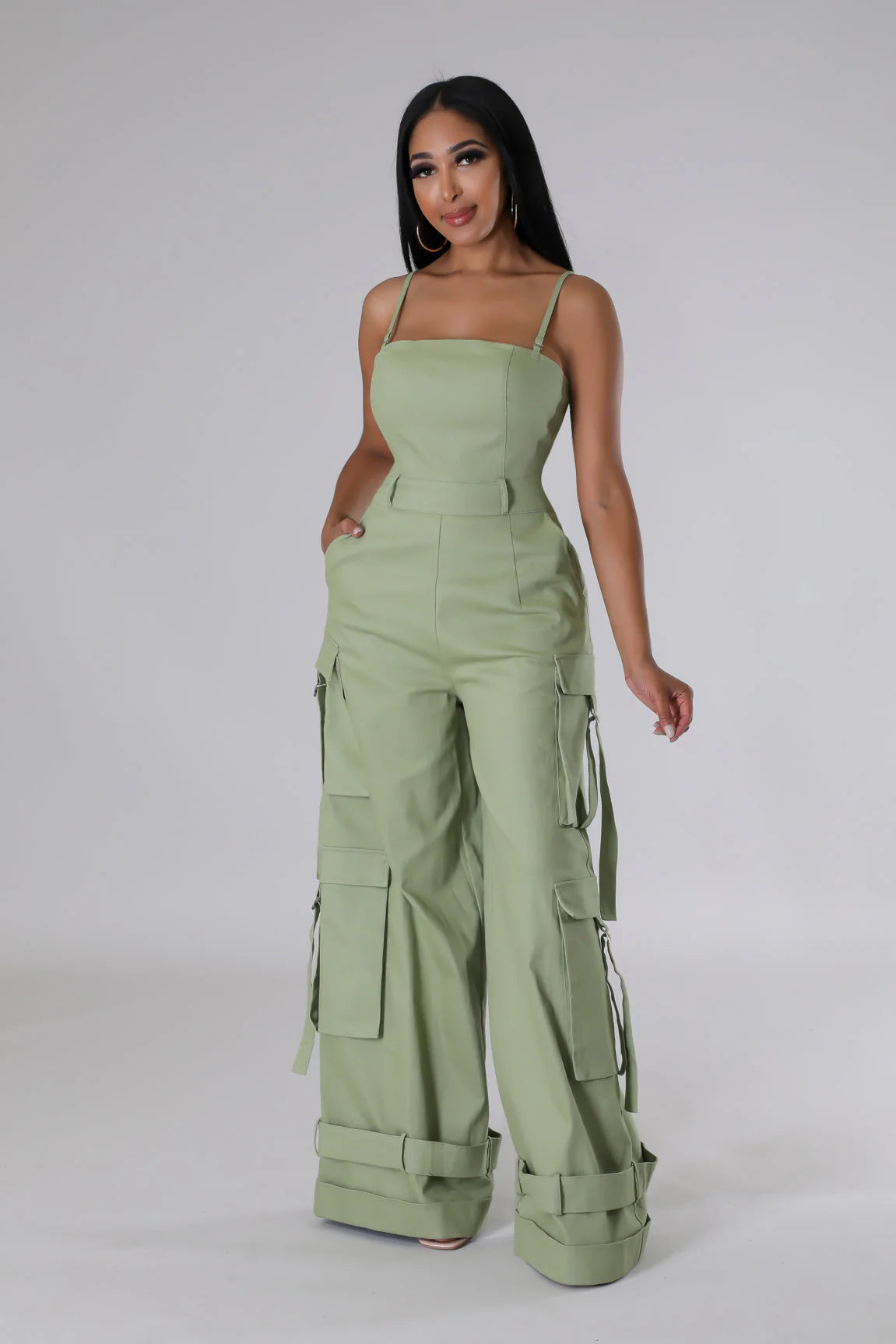 Stop Break Wide Leg Jumpsuit