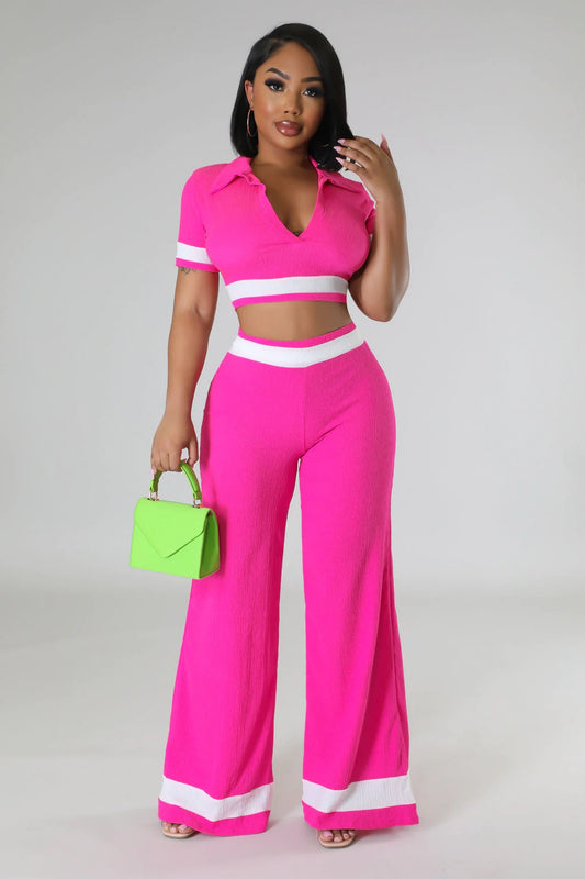 Let’s Go Brunch Pants Set