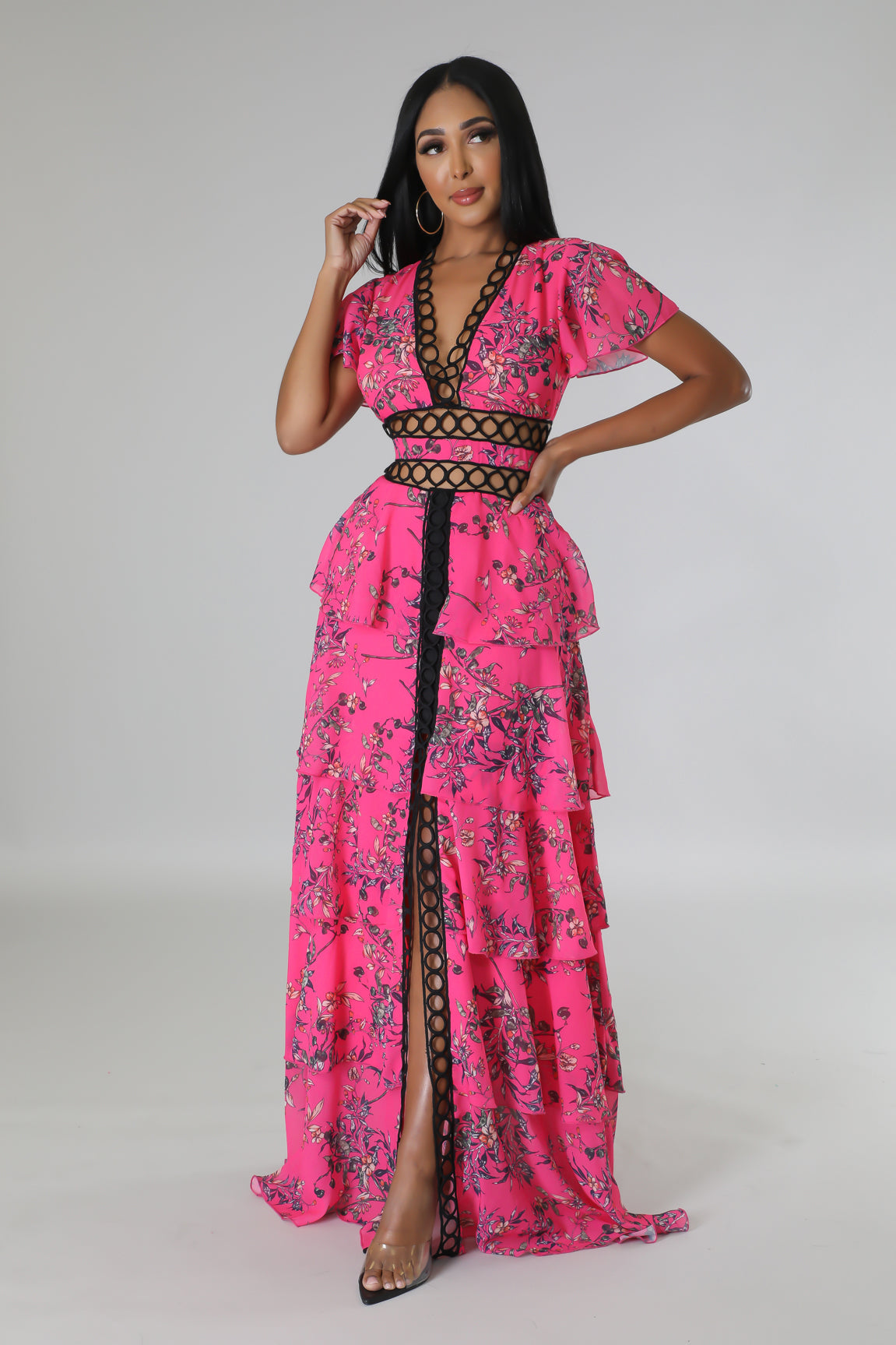 Esmeralda Floral Maxi Dress