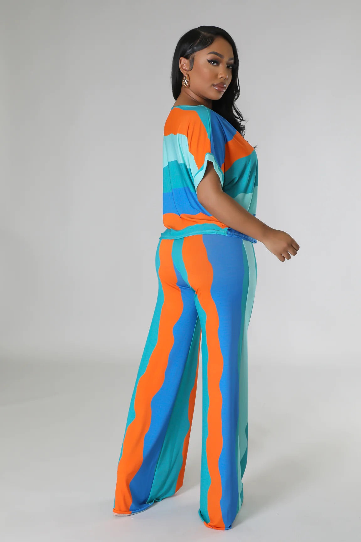 Mariposa Print Pant Set