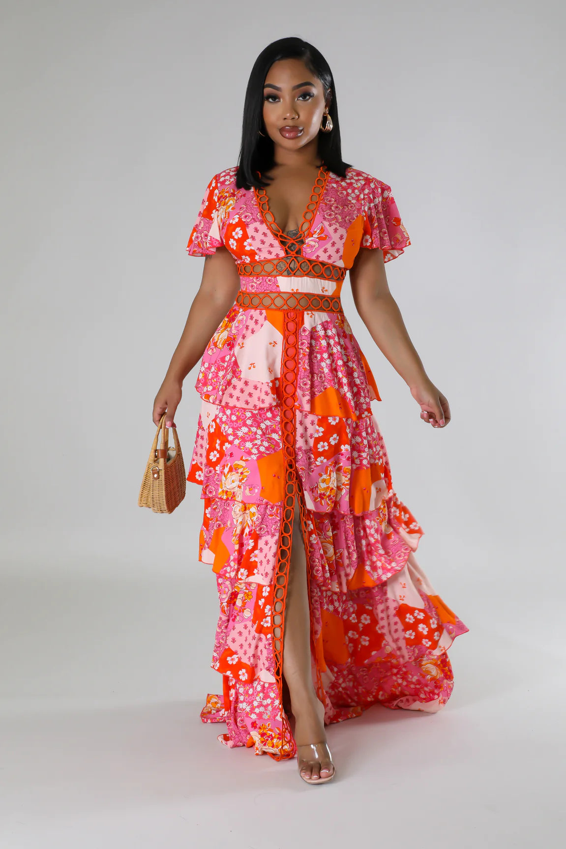 Gizelle Floral Maxi Dress