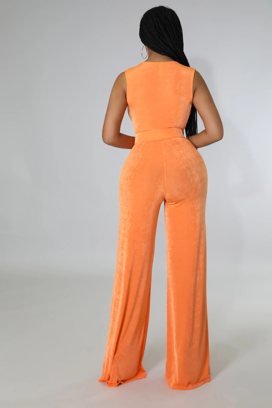 Live ur Best Life Jumpsuit - Orange