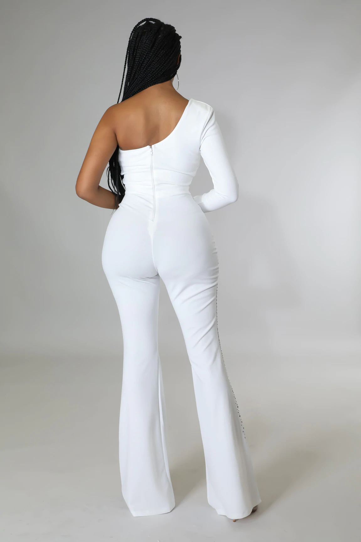 Jessy Babe Jumpsuit White