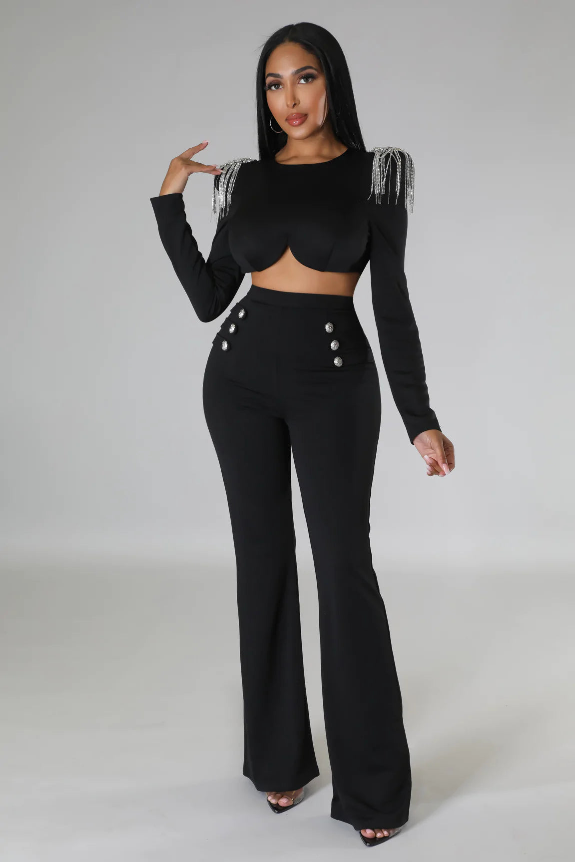 Melinda Wide Leg Pant set