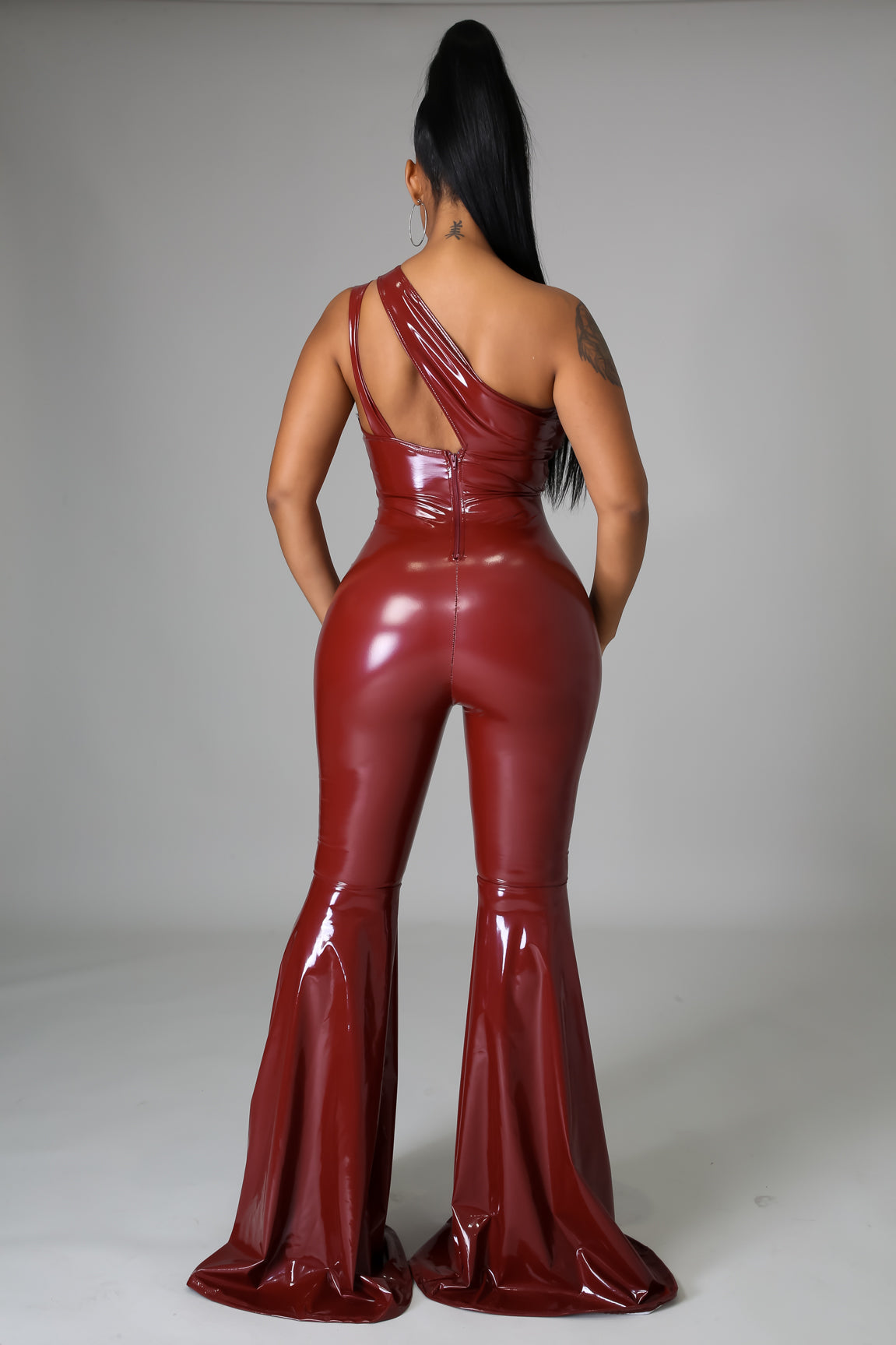 Leather Girl Jumpsuit