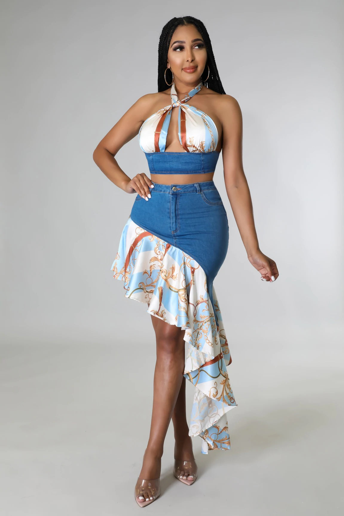 Brunch with me Skirt Set