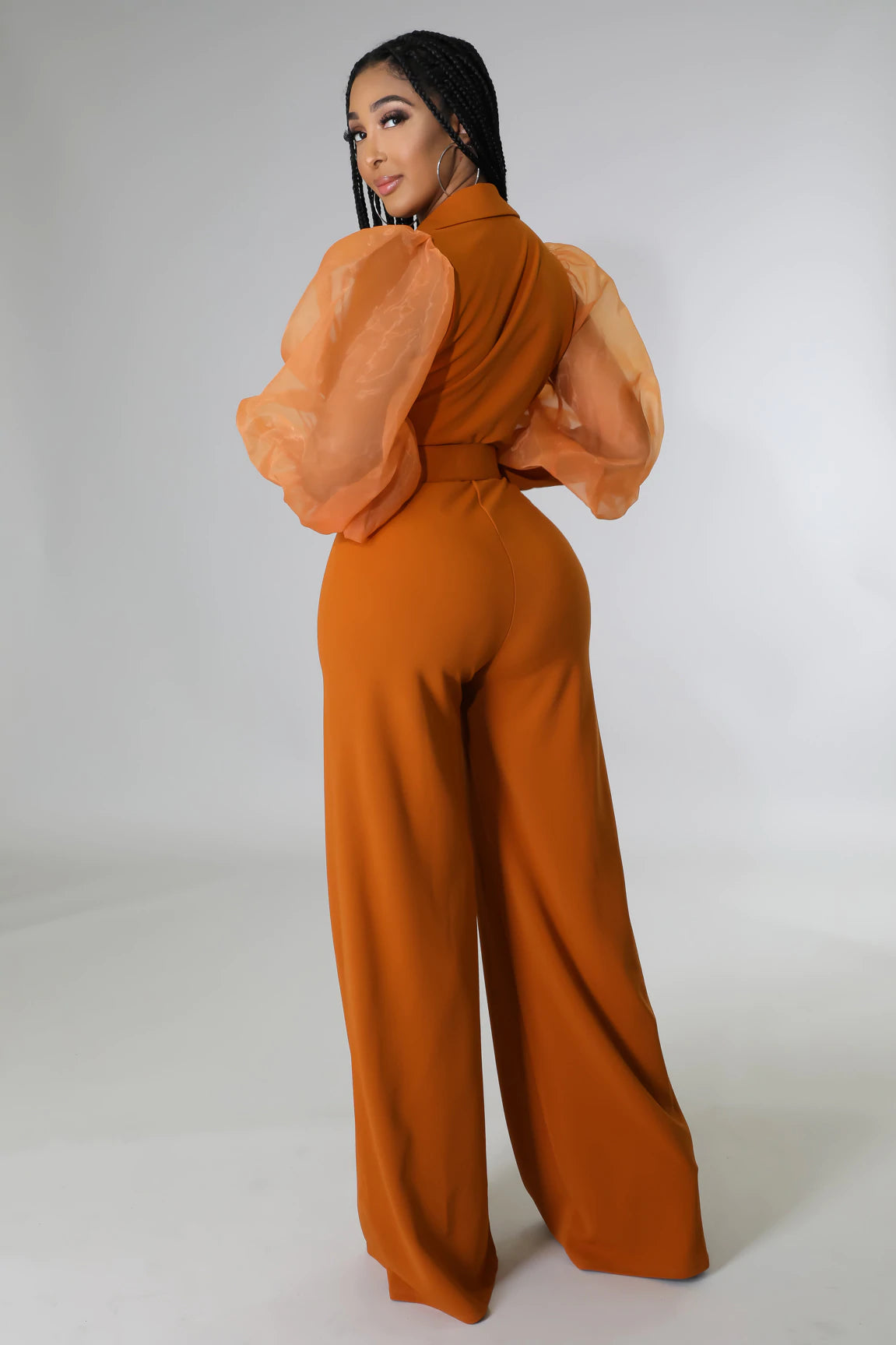 Ready For The Day Jumpsuit Camel