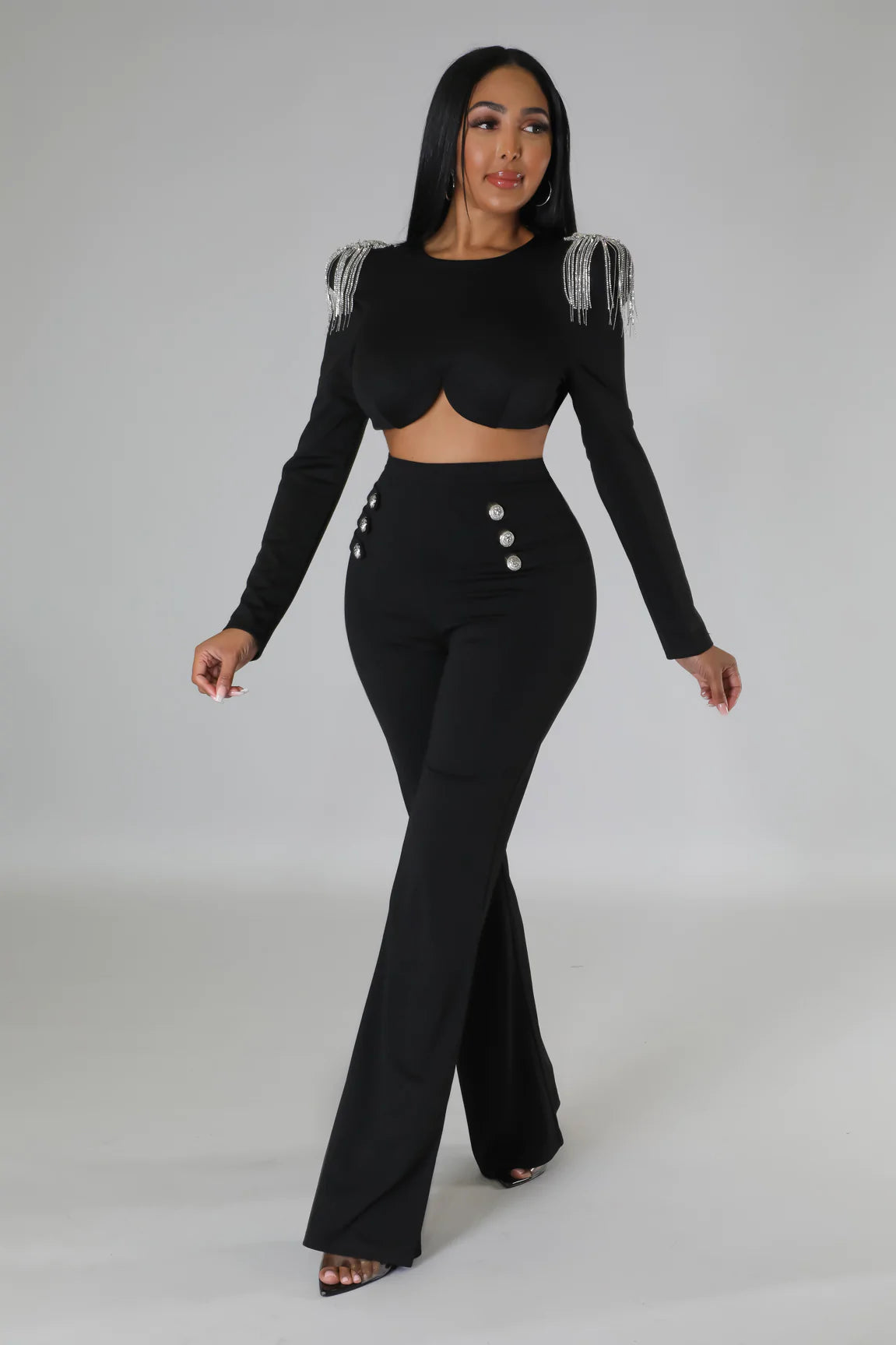 Melinda Wide Leg Pant set